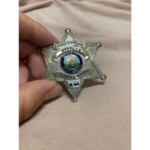 𝅺correctional Officer Mc Dowell County West Virginia Badge Obsolete